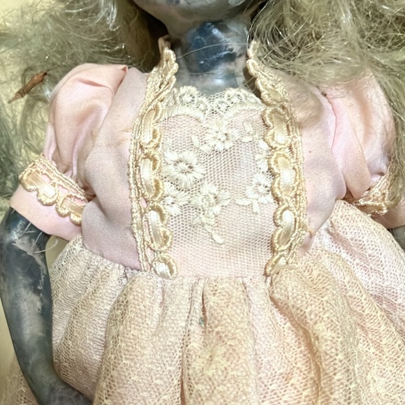 Scary Creepy Hand Painted Doll - Picture 9 of 9